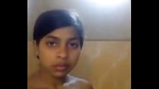 Cute desi girl selfshot nude video in bathroom 3099